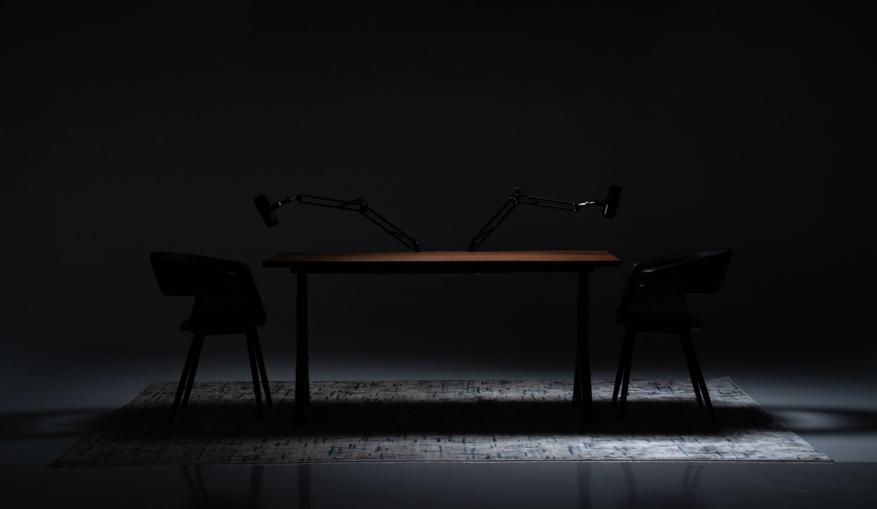 Podcast — setup deux micros