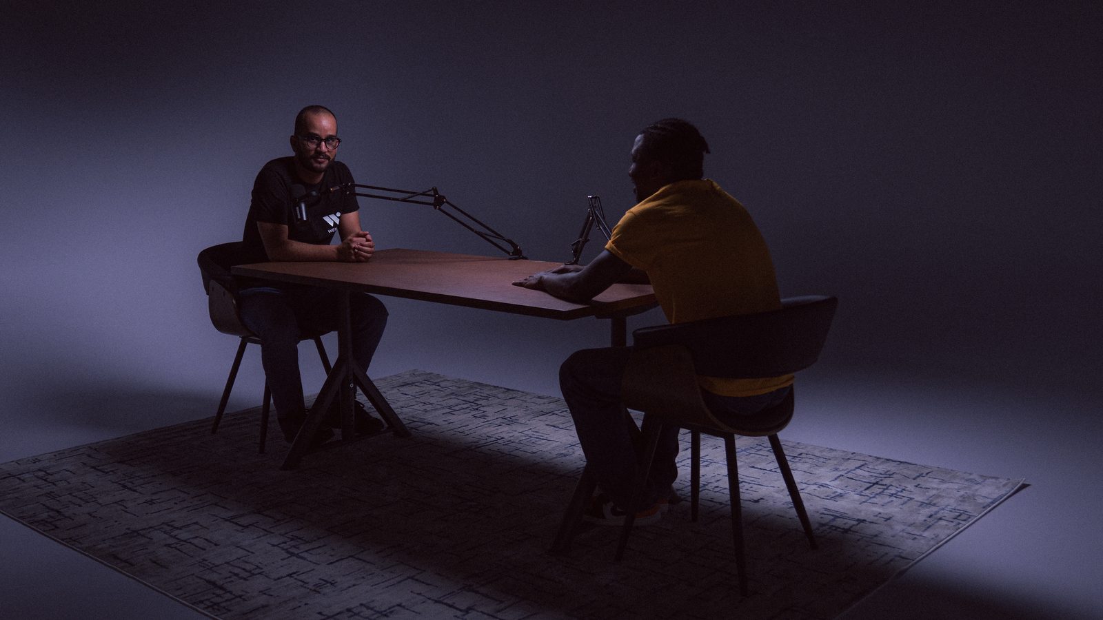 L'Arène — setup podcast Wenov